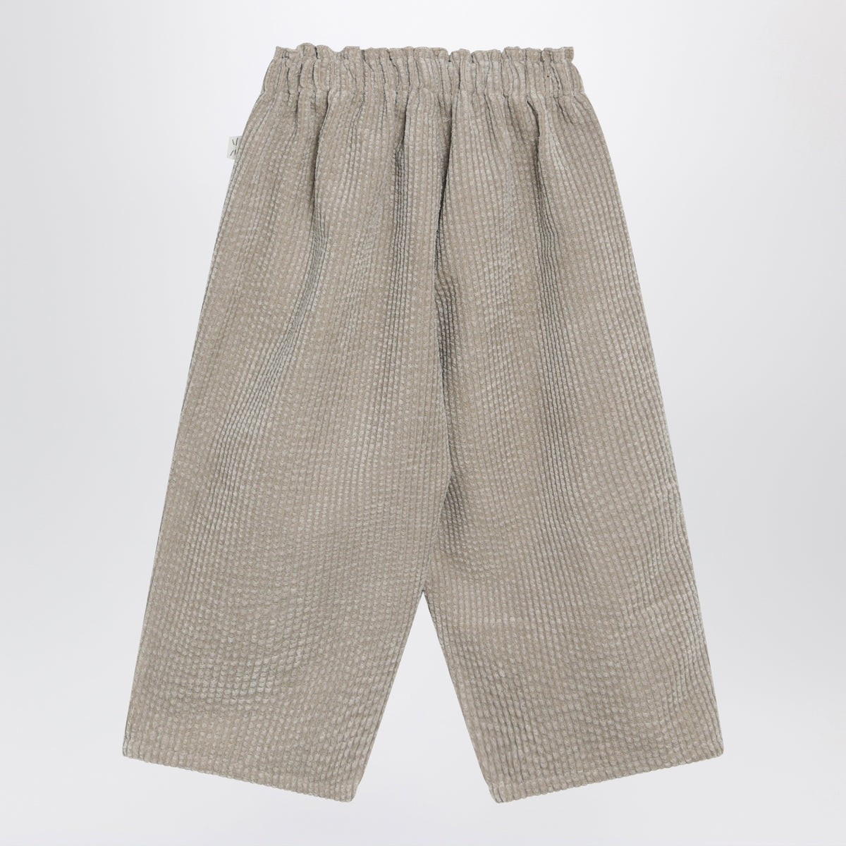 Beige corduroy trousers