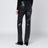 Black faux leather trousers Low Rise Slim