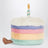 Amuseables Rainbow Birthday Cake Plüschtier