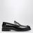 mocassin en cuir de veau noir