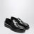 mocassin en cuir de veau noir