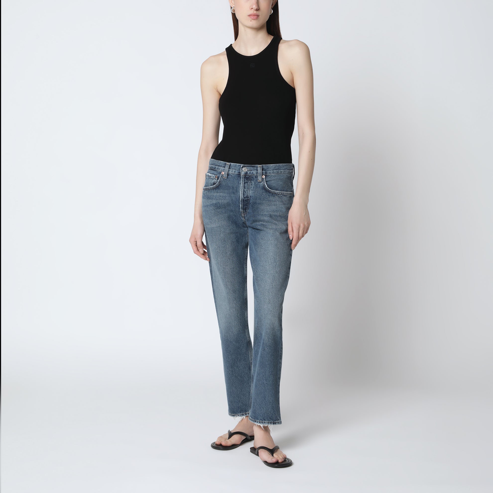 Romney jeans in medium indigo denim