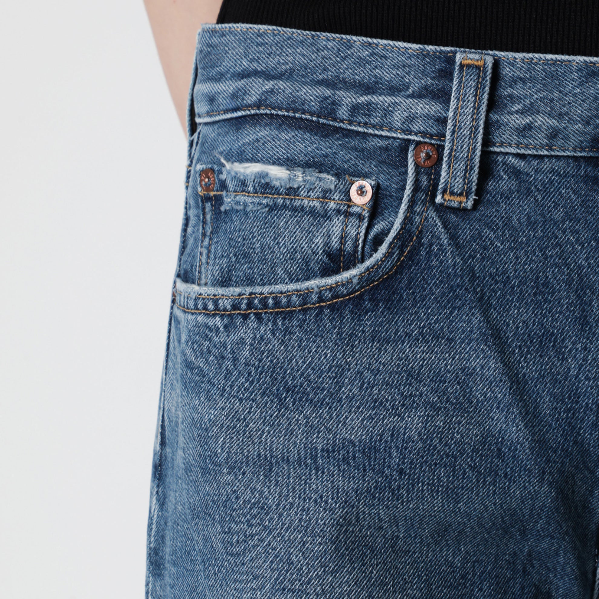 Romney jeans in medium indigo denim