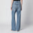 Vintage Loose Jeans aus mittelblauem Indigo-Denim