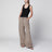 Shaw Flyweight drawstring wide-leg jeans in brown