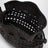 Flamenco medium clutch bag black/brown