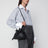 Flamenco Mini Clutch, schwarz