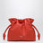 Borsa clutch Flamenco mini arancione