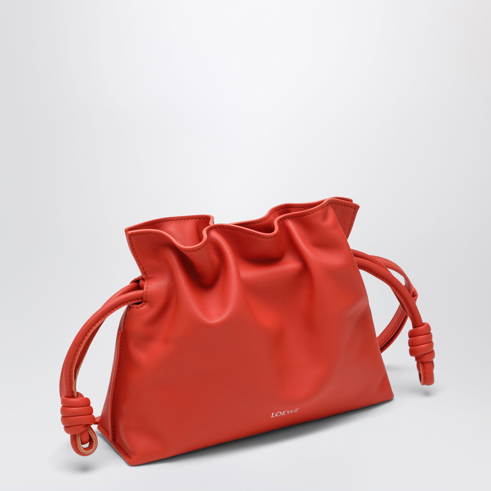 Borsa clutch Flamenco mini arancione