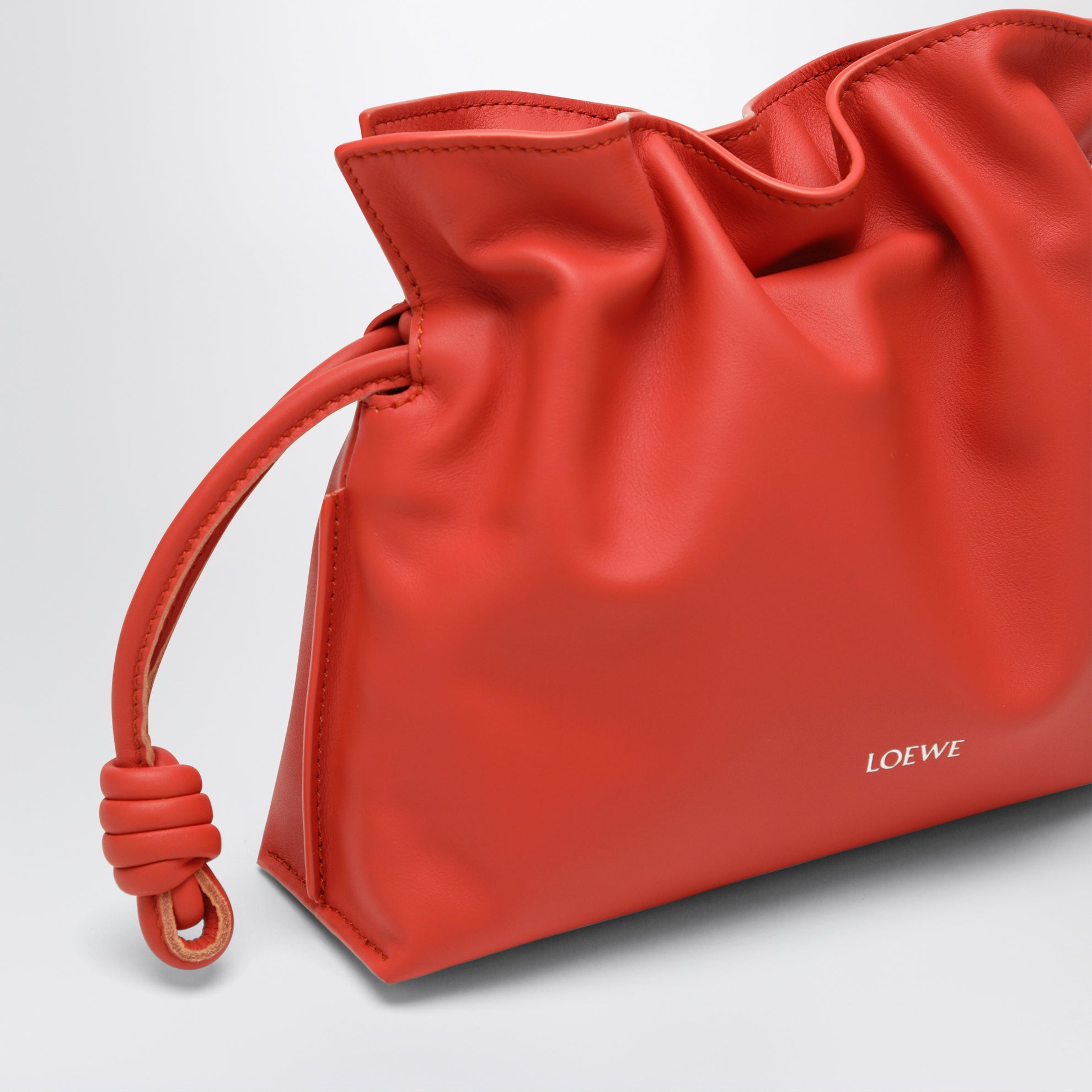 Borsa clutch Flamenco mini arancione
