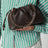 Flamenco Purse medium bag in Dark Brownie