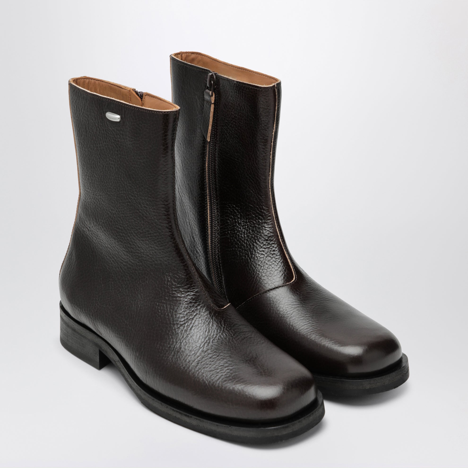 Stivaletti Camion Boot in pelle Deep Americano