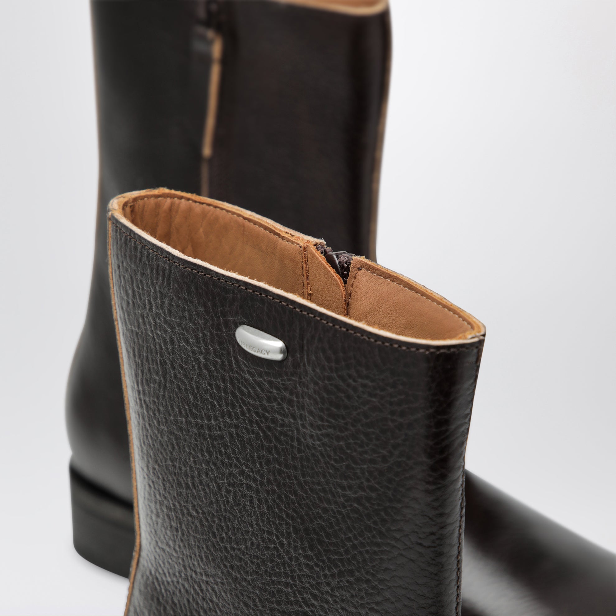 Stivaletti Camion Boot in pelle Deep Americano