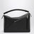 Sac Puzzle Edge moyen en cuir de veau noir