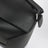 Sac Puzzle Edge moyen en cuir de veau noir