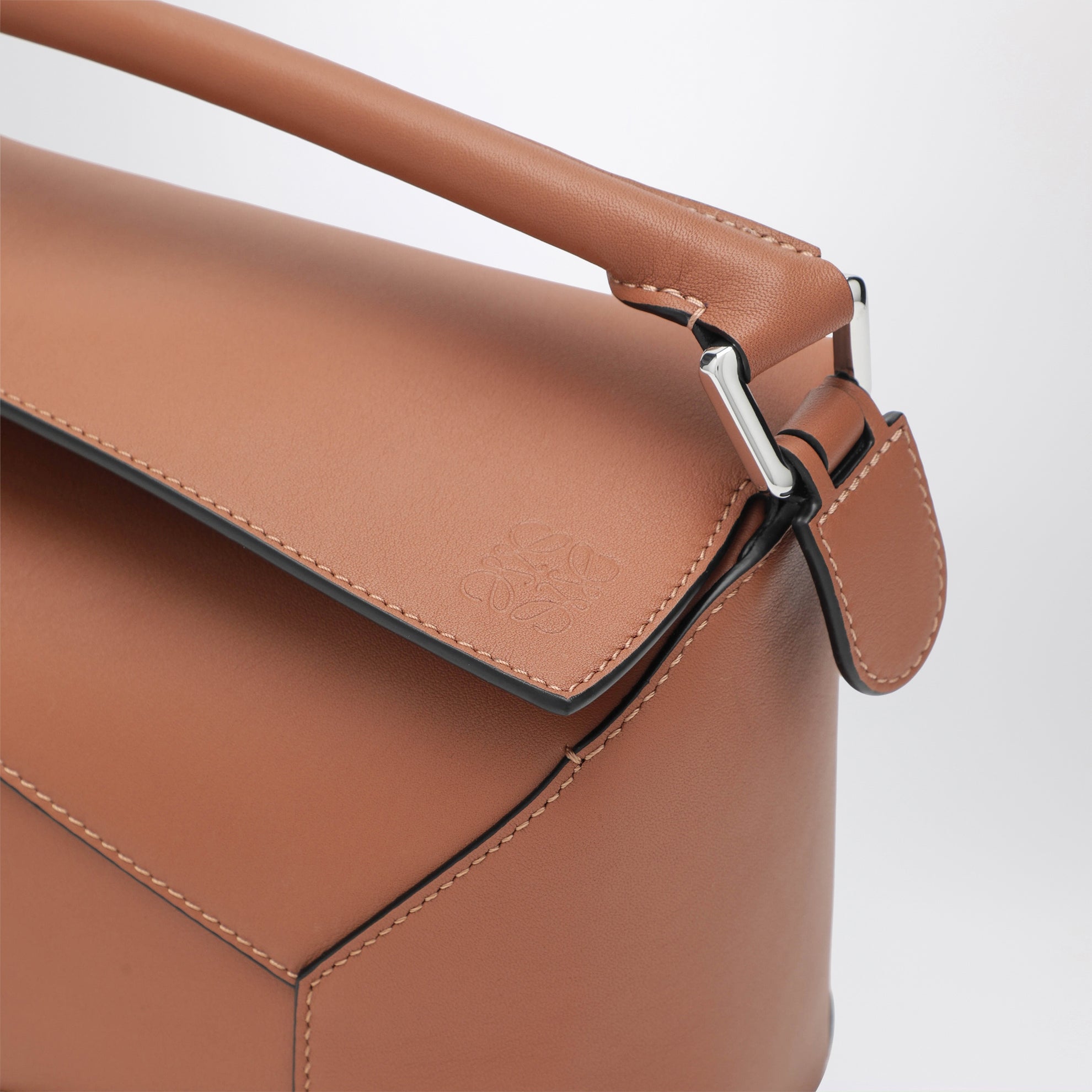 Small Puzzle Edge bag in brown