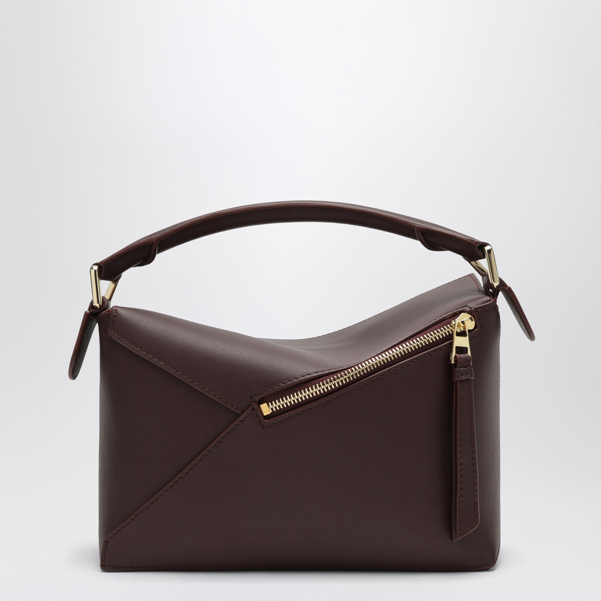 Petit sac Puzzle Edge bordeaux foncé