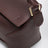 Petit sac Puzzle Edge bordeaux foncé