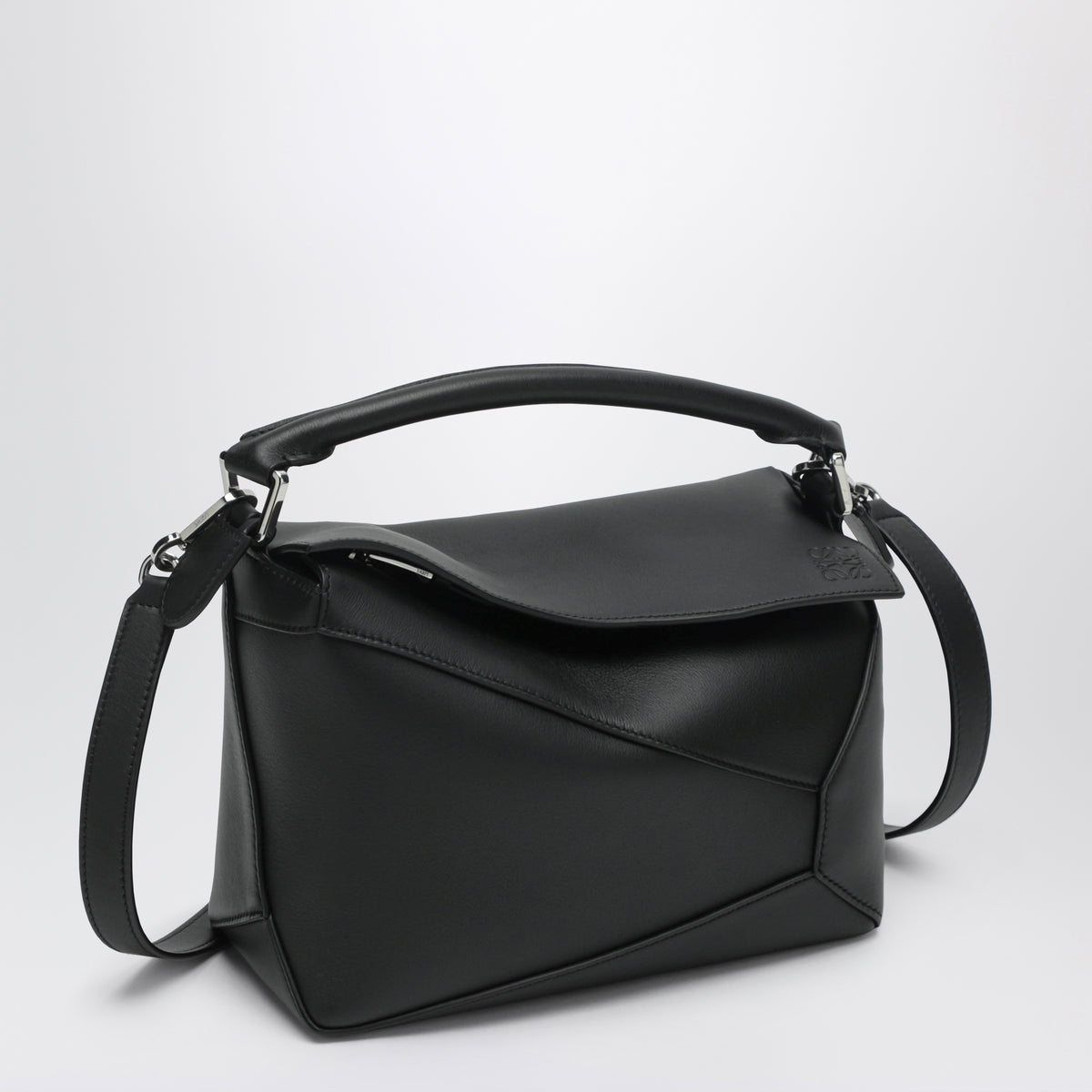 Small black Puzzle Edge bag