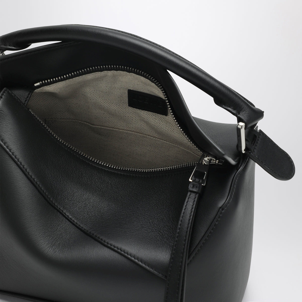 Small black Puzzle Edge bag