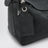 Borsa Puzzle piccola grigia antracite in pelle nabuk granata