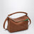Borsa Puzzle Layered piccola in pelle Multicolor Squirrel