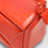 Puzzle Blown Small Orange Leather Bag