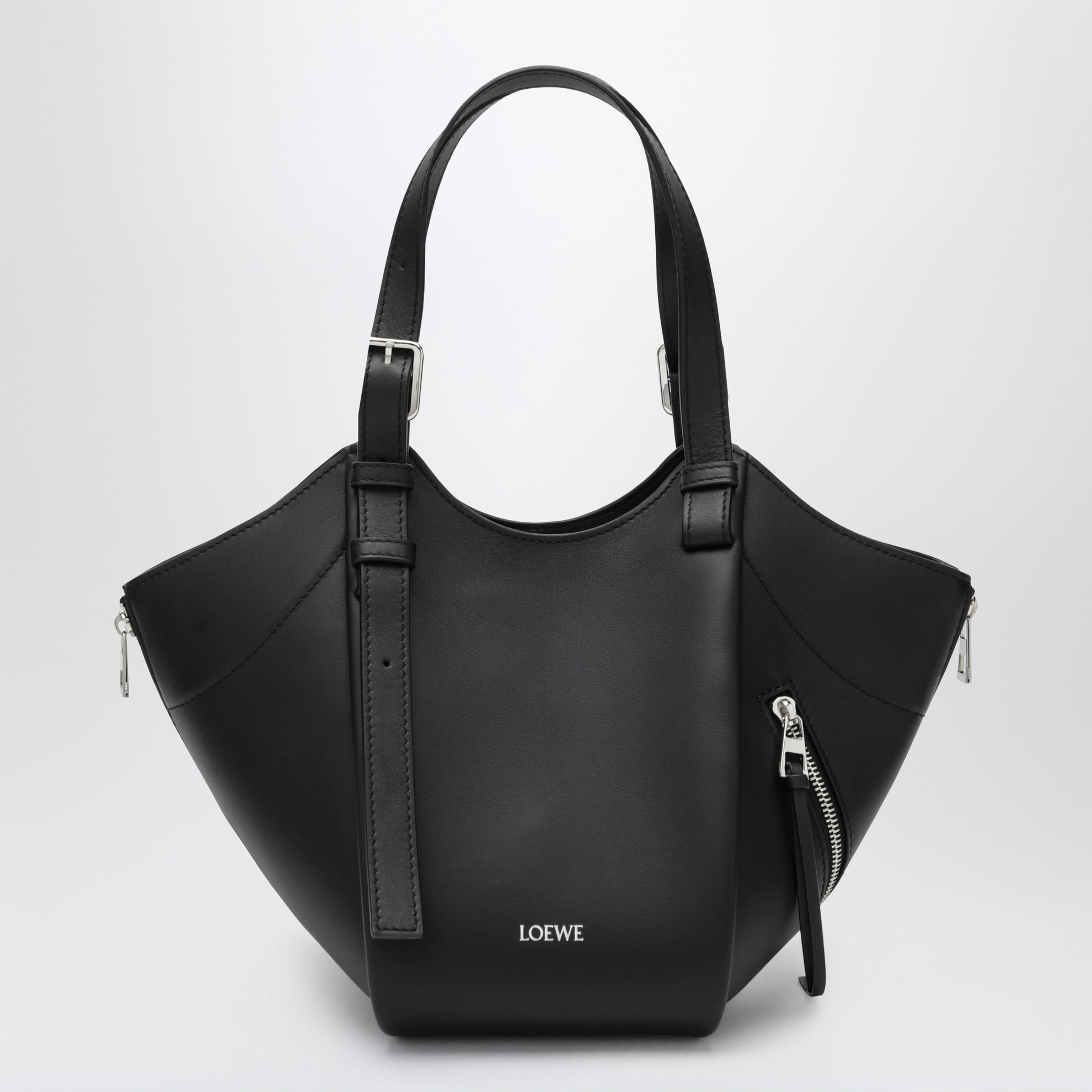 Sac Hammock Flip en cuir noir