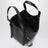 Sac Hammock Flip en cuir noir