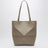 Medium sand Puzzle Fold Tote bag