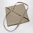 Medium sand Puzzle Fold Tote bag