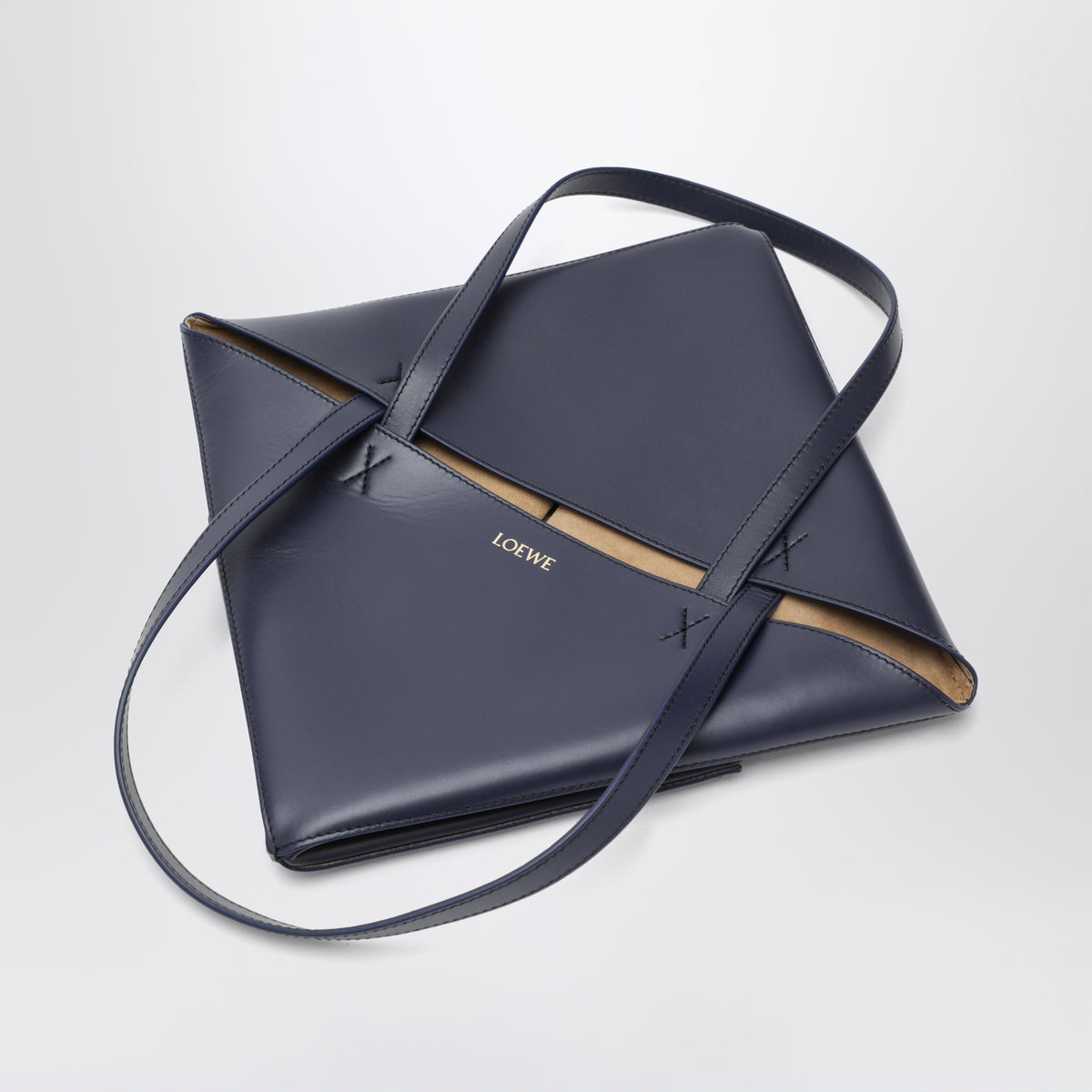 Sac cabas Puzzle Fold Tote moyen bleu abyss