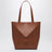 Medium Puzzle Fold tote bag in light brown leather