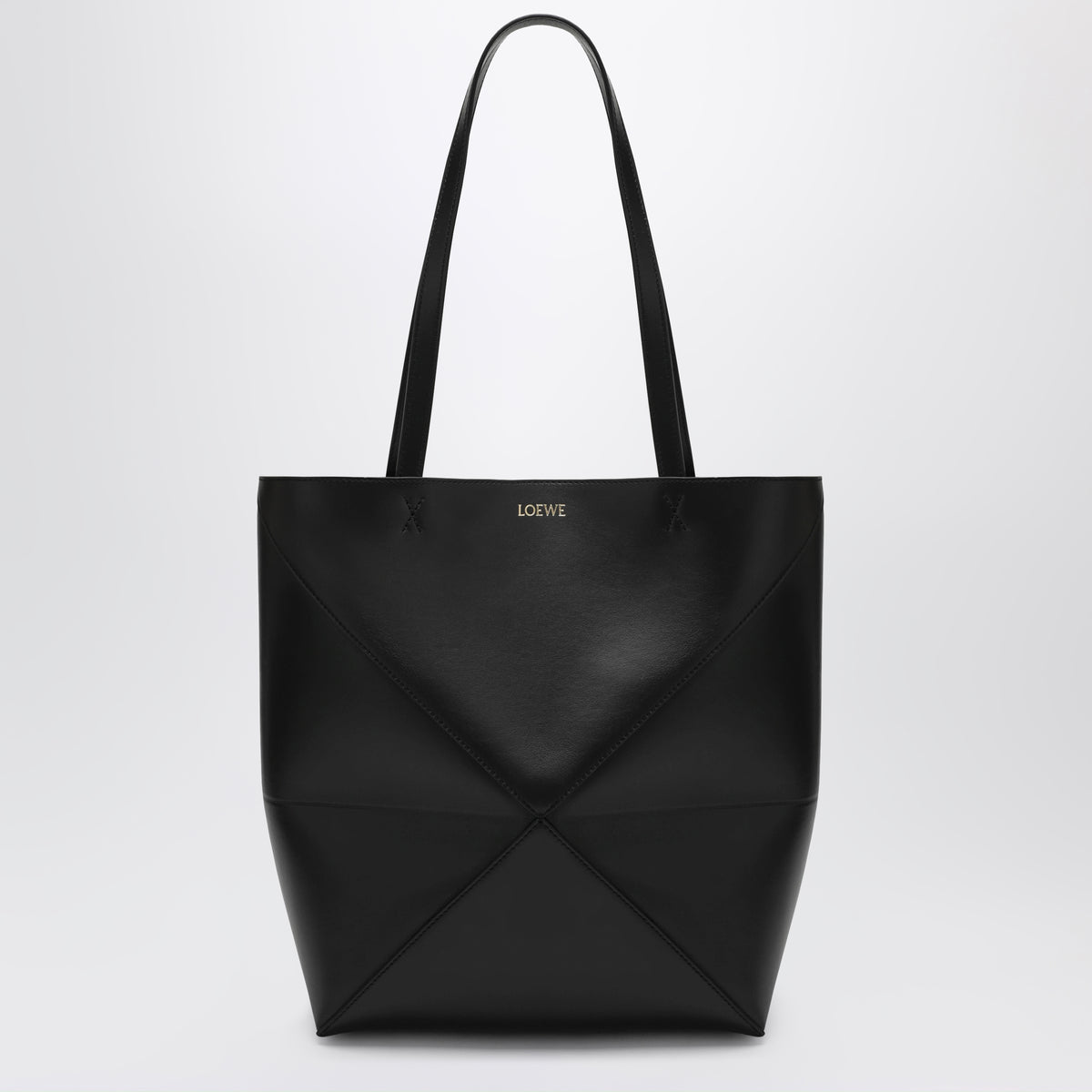 Medium black Puzzle Fold Tote bag