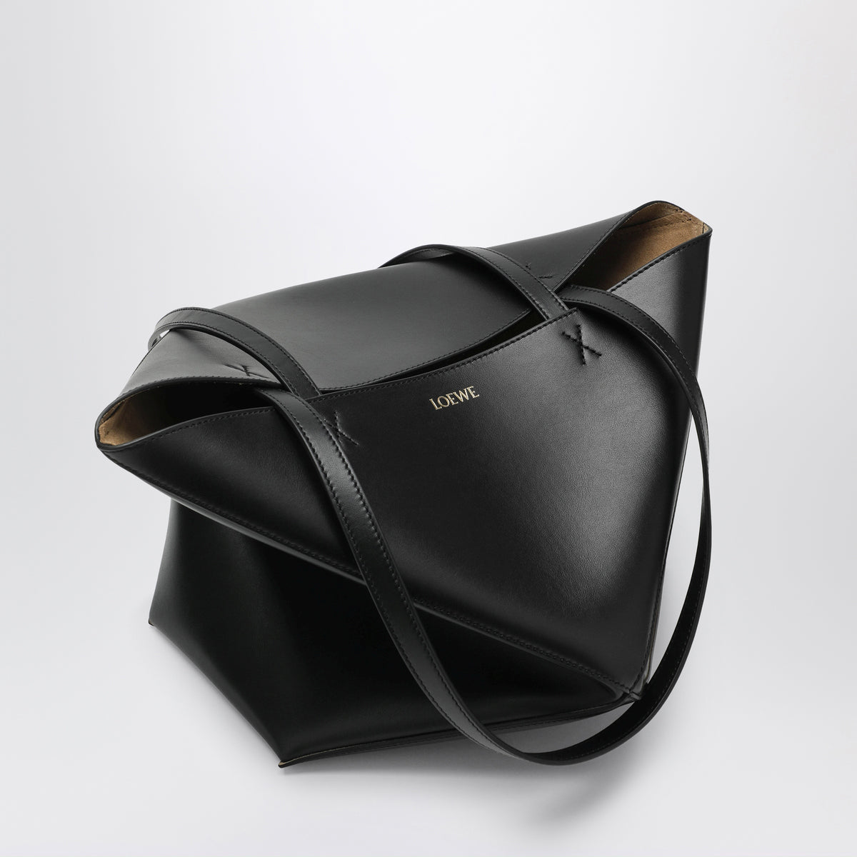 Medium black Puzzle Fold Tote bag
