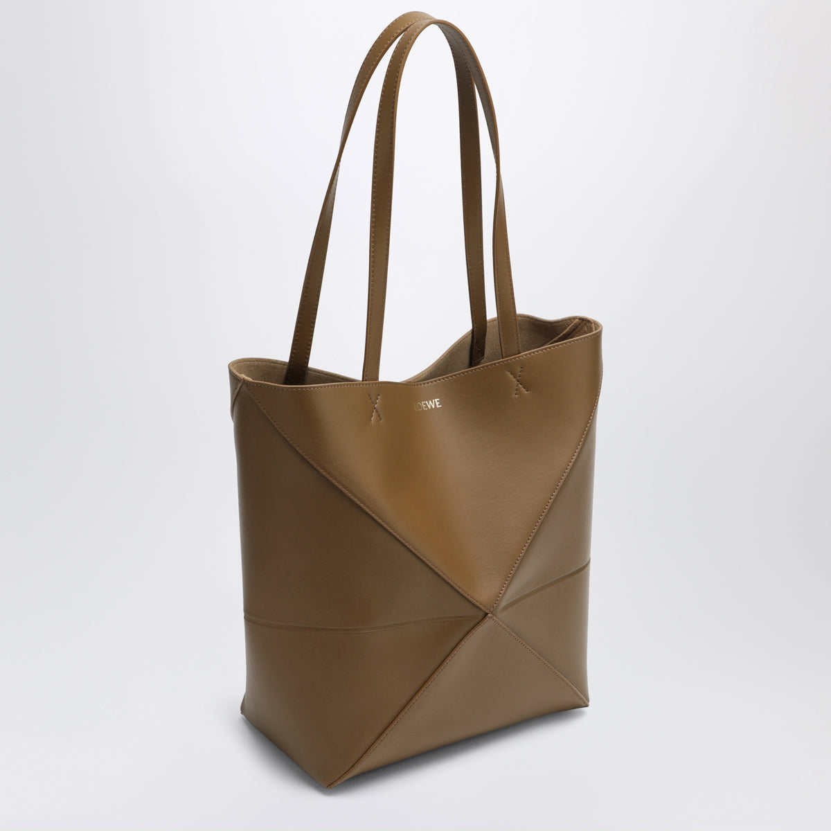 Medium Puzzle Fold Tote bag in Bronze