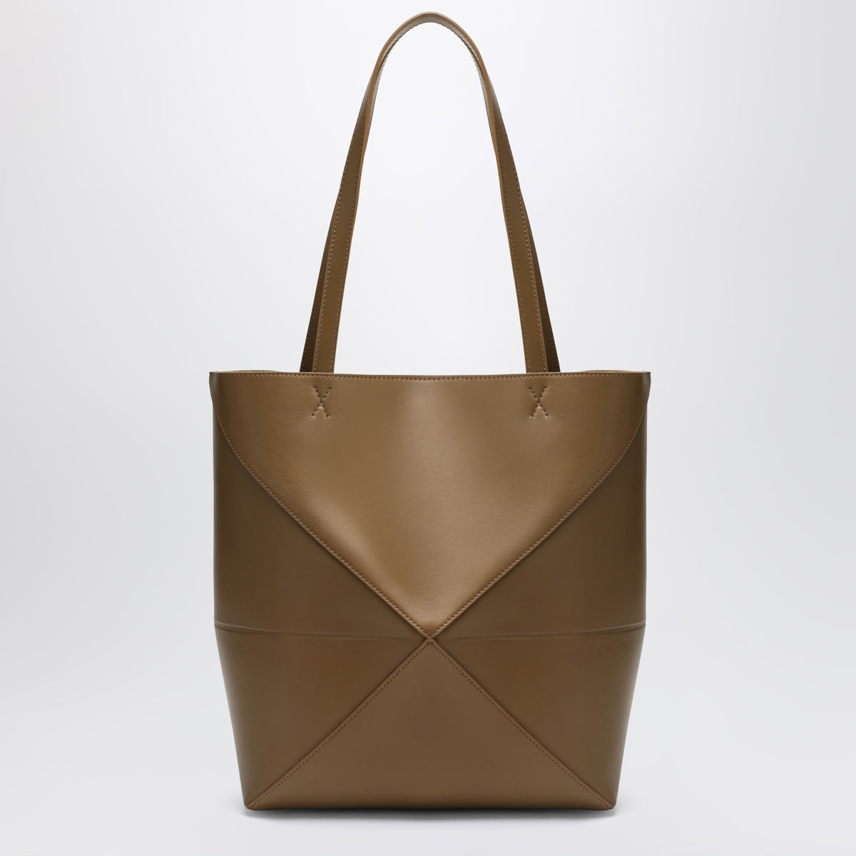 Medium Puzzle Fold Tote bag in Bronze
