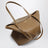 Medium Puzzle Fold Tote bag in Bronze