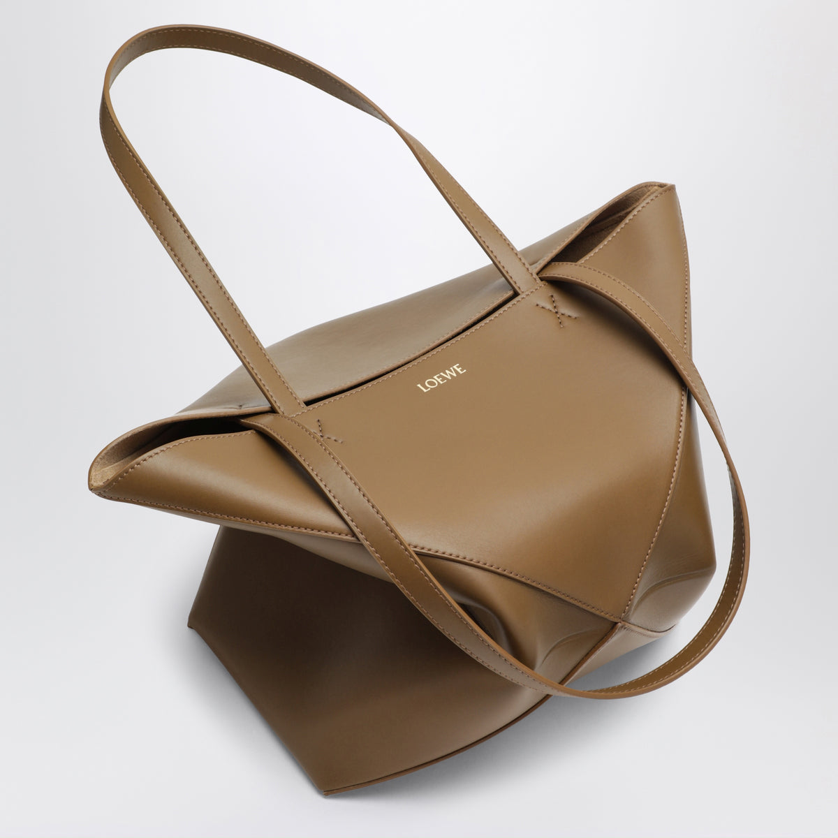 Medium Puzzle Fold Tote bag in Bronze