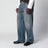 Fusion Jeans aus indigoblauem Denim mit Washed-Effekt