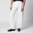 White trousers in regenerated denim