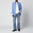 Blue Friction jeans in regenerated denim