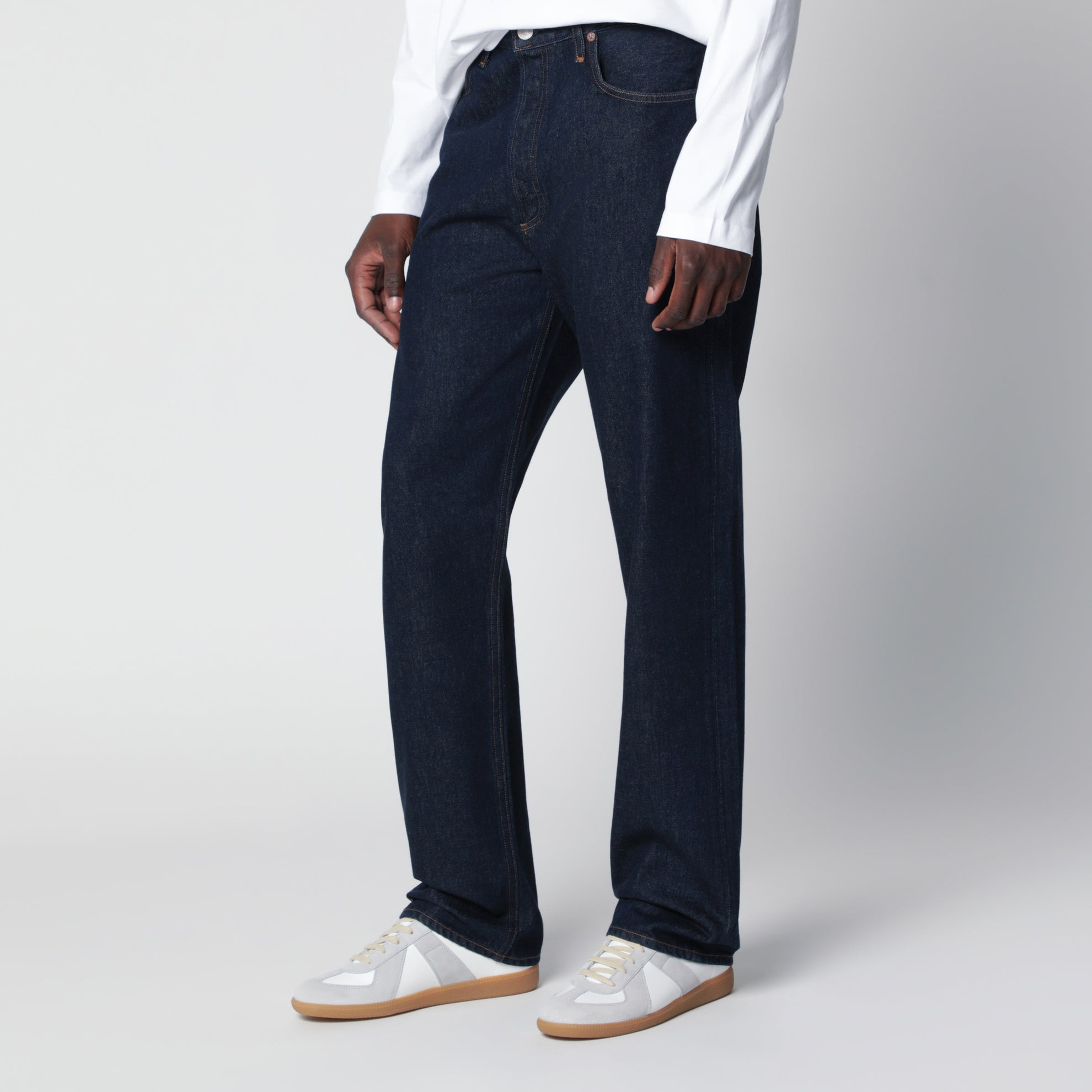 90's jeans in dark indigo denim