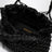 Basket Net black nappa bag