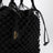 Basket Net black nappa bag