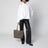 Medium Puzzle Fold Tote bag in taupe grenade leather