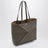 Medium Puzzle Fold Tote bag in taupe grenade leather
