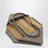 Medium Puzzle Fold Tote bag in taupe grenade leather