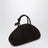 Sac à poignée en nubuck marron