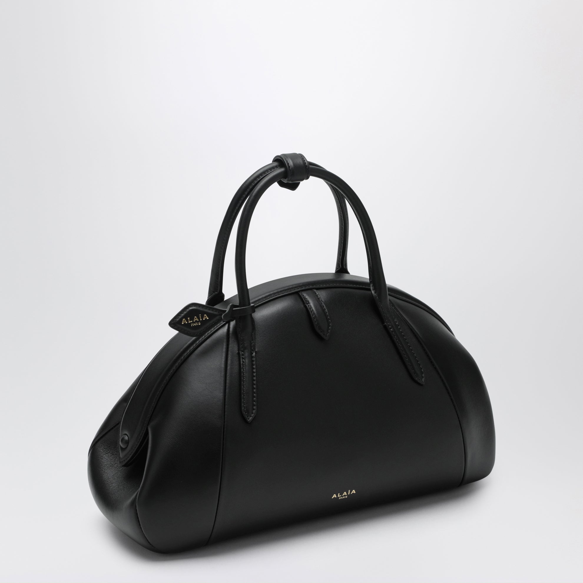 Black leather Purse handbag